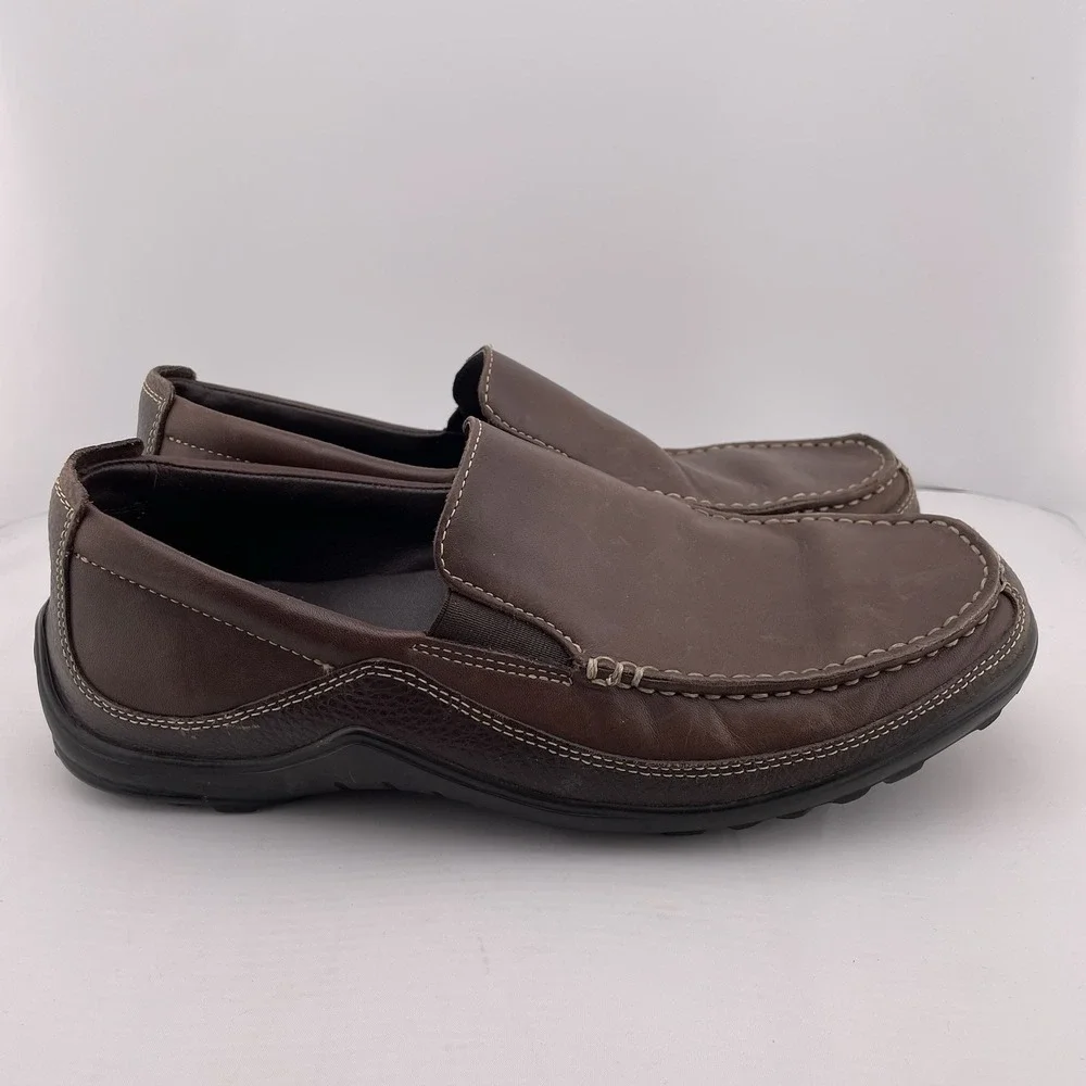 Cole Haan Men's Loafers Tucker Venetian Brown Leather C04059 Size 9 M‎ Slip On